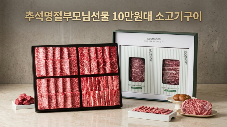 추석 기차 예매하고 부모님 찾아뵙는 자녀가 준비하기 좋은 마장동 1++ 한우선물세트