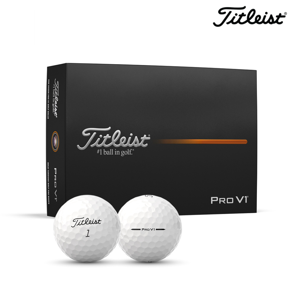 타이틀리스트 Pro V1 골프공 2025년형 12구 3피스 골프볼11394250771 제품 이미지
